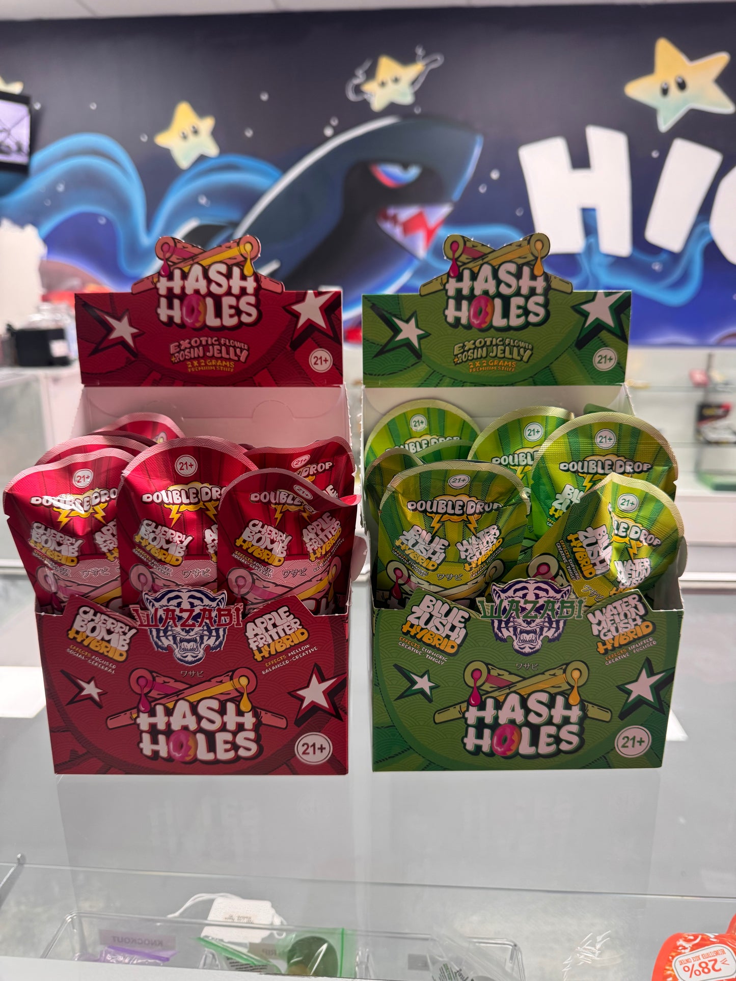 Hash Holes DOUBLE DROP