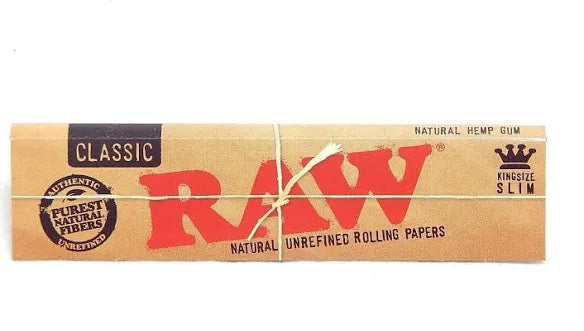 Raw paper king size
