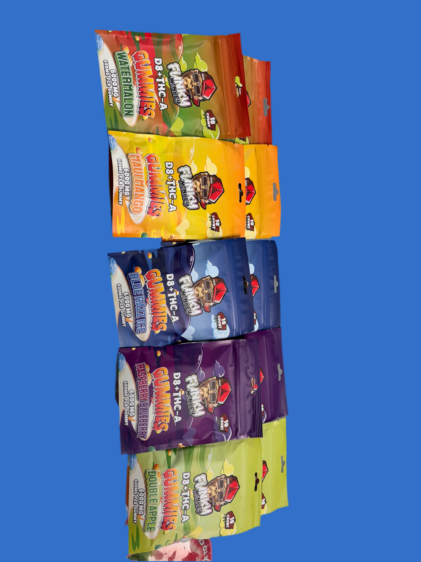 Funky Monkey Gummies 10pack