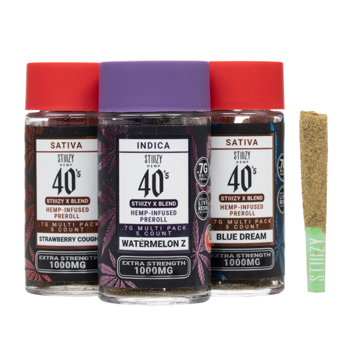 Stiiizy Hemp 40’s PRE-ROLLS